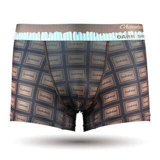 密かにおそろいパンツを贈っちゃう!? バレンタイン限定チョコ柄パンツ登場