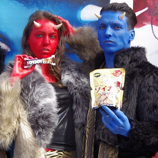 東京・渋谷にオシャレ鬼が! - 仕掛け人に話を聞いてみた