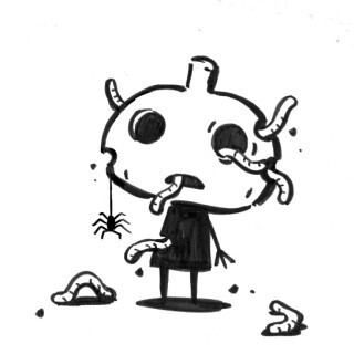 東京都・六本木ヒルズにて西島大介の漫画原稿などを展示する企画展を開催