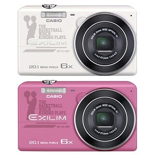 「黒子のバスケ×CASIO EXILIM」コラボカメラでキャラ達とツーショット撮影