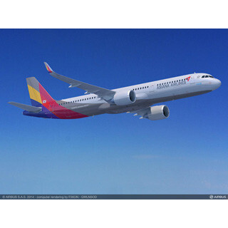 アシアナ航空がA321neoを25機発注 - 単通路機材の主力機として運用