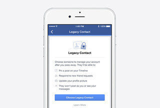 Facebook、死亡後の追悼アカウント管理人の指定が可能に