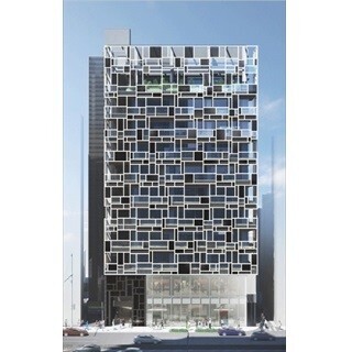 東京都・表参道にバルコニーや屋上庭園を備えたオフィスビル竣工