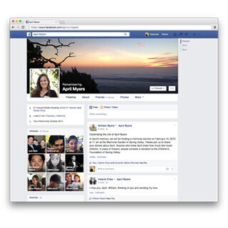 米Facebook、死後自分のアカウント管理を委託する「Legacy Contact」