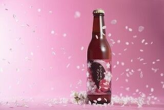 桜の花と葉を使用した&quot;桜餅風味&quot;ビール「さくら」発売 - サンクトガーレン