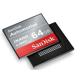 サンディスク、車載向けの高信頼性フラッシュストレージ