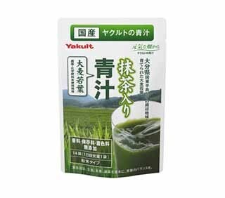 ヤクルト、国産抹茶ブレンドでクセを抑えた「抹茶入り青汁」を発売