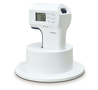 ドリテック、最短2秒で肌に触れずに測れる赤外線体温計