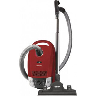 ミーレ、紙パック掃除機「Compact C2」に新色マンゴーレッドを追加