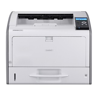 カシオ、38ppm高速印刷と自動両面印刷に対応したA3モノクロページプリンタ