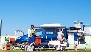 日産、クラウドファンディングでEVベースのBBQカーの出資募集