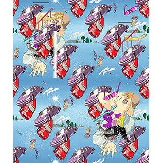 東京都・原宿でTVアニメによる原風景を分解/再構築するアーティストの個展