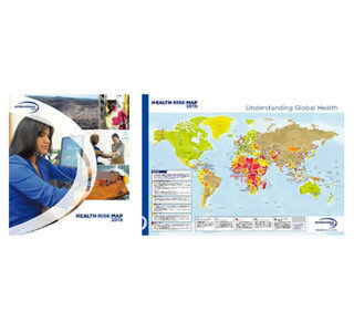 旅行に最適! 世界の医療事情がすぐわかる「ヘルスリスクマップ2015」発行