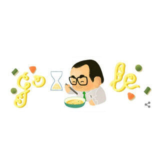 3月5日のGoogleロゴはインスタントラーメンの父・安藤百福生誕記念デザイン