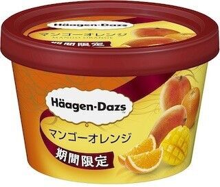 ハーゲンダッツ、ソルベ&amp;アイスのミニカップ「マンゴーオレンジ」発売