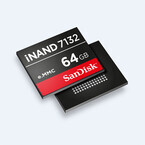 SanDisk、次世代モバイル向け大容量組み込みストレージソリューションを発表