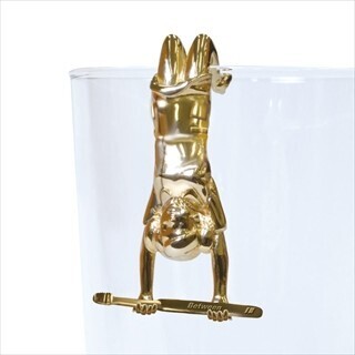 コップのフチ子がビトイーンライオンとコラボ - 純金のフチ子が当たる!