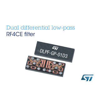 ST、ZigBee機能設計を簡略化するデュアルチャネル1チップフィルタを発表