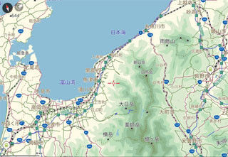 インクリメントP、地図サービス「MapFan」に北陸新幹線の最新情報を反映