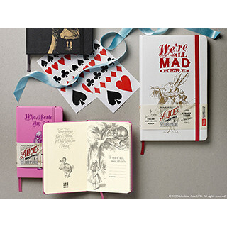 モレスキン、不思議の国のアリス&バットマンコラボの限定ノートを発売