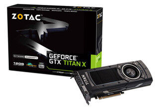 ZOTAC、税別15万円台のGeForce GTX TITAN X搭載カードを3月下旬に発売