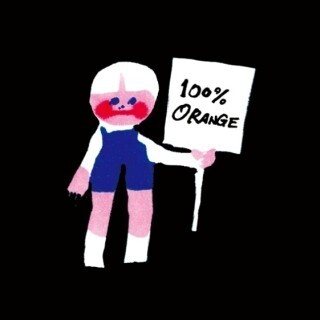 100％ORANGEと千原徹也が描き下ろしたしおりを数量限定で展開 - bookunion