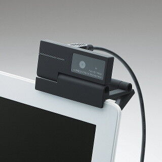 エレコム、マイク内蔵のWebカメラ - USB接続したらすぐ使える