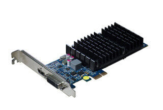 ELSA、PCIe x1接続のGeForce GT 610搭載ロープロファイルカード