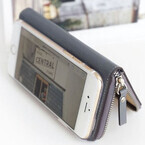 革製財布と一体化した斬新なiPhoneケースが登場! - 8色のカラーがオシャレ