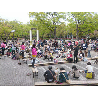 東京都・代々木公園で「ワンワンカーニバル2015」--おすわり記録への挑戦も