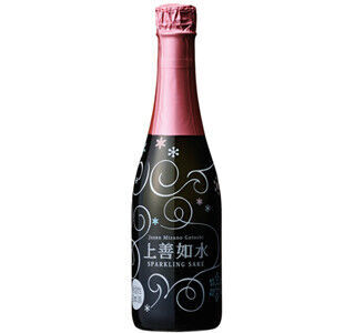 フルーティーな泡がはじける! 「上善如水」からスパークリング日本酒が登場
