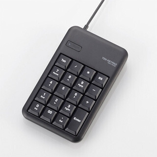 エレコム、高耐久性キーを採用したテンキーパッド4モデル