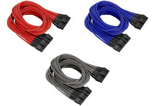 Thermaltake、モジュラー式電源ユニット用の絡まりにくいスリーブケーブル