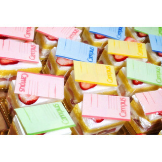 「ノート型ケーキ」が登場した「コクヨハク」で激レア文房具発見! - キャンパスノート40周年記念