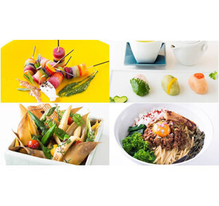 東京都・表参道ヒルズの9店舗で彩りにこだわった野菜メニューを提供