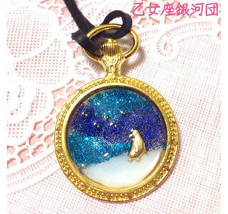 ペンギンのネックレスがminneで販売中