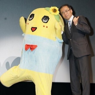ふなっしーが船橋市長と3度目の対面、まさかのゲームが先に"公認"される!?