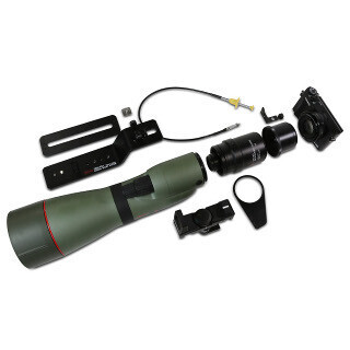 カシオ「EXILIM EX-100」と地上望遠鏡のセットモデル - 野鳥をでっかく撮る