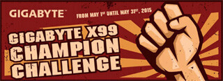 GIGABYTE、同社製X99マザーボードを使ったOC大会をHWBOT.orgで開催