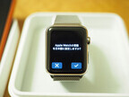 Apple Watchのミラネーゼループは軽くてしなやか自然にフィット