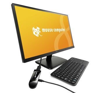 マウス、新デザインのスティック型PC「m-Stick MS-PS01F」を販売開始