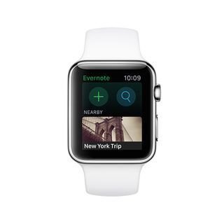Evernote、Apple Watch対応アプリが登場 - 音声入力や検索機能も搭載