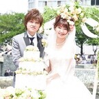 声優の市来光弘と井ノ上奈々が「マチ★アソビ」で公開結婚式、来場者から祝福