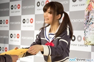 TVアニメ『結城友奈は勇者である』、「勇者原画セットのお渡し会」第5弾! 三好夏凜役の長妻樹里が登場