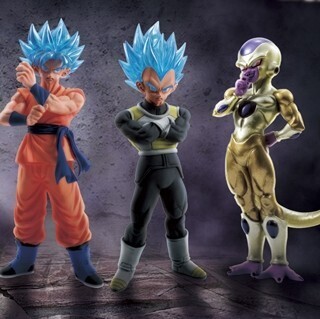 「HGドラゴンボール」復活!超サイヤ人ゴッドSS悟空＆ベジータ、黄金フリーザも