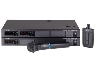 JVC、最大15のマイクを同時使用/混信防止強化のデジタルワイヤレスシステム