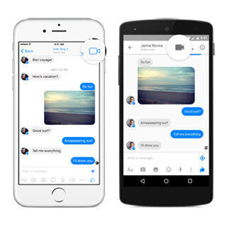 Facebookの「Messenger」アプリでビデオ通話が可能に - 日本でも対応