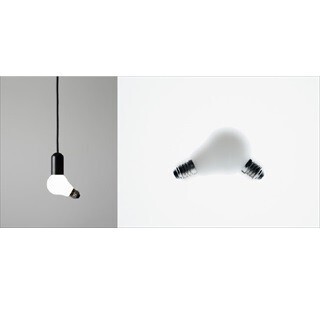 なぜ点灯!? ソケットにねじ込んでいないように見える電球型LED照明登場