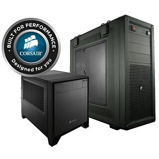 アーク、Corsair認定コラボモデルのミドルタワーPCとキューブPC