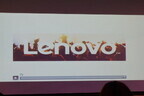 Lenovo、ブランドロゴを刷新 - 変化を示す象徴に